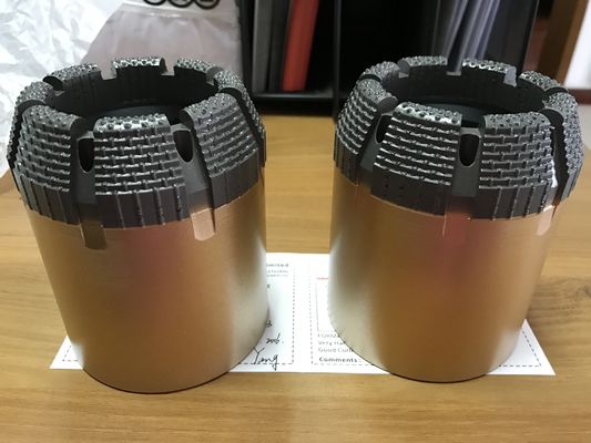 Γρήγορο ταχύτητας γεωτρήσεων γεωλογικό διαμαντιών πυρήνων κομματιών κομμάτι τρυπανιών άνθρακα γονιμοποιημένο διάτρηση