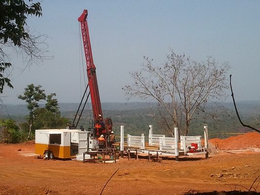 Συμπαγής απλή λειτουργία CR25 13L 298 KW 3100m δομών γεωλογική εξερεύνηση BQ εγκαταστάσεων γεώτρησης τρυπανιών πυρήνων