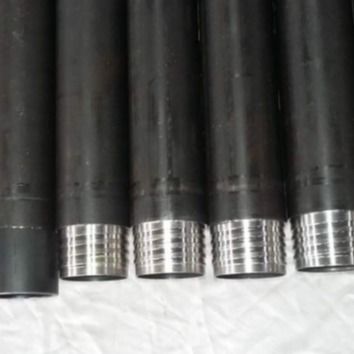 DCDMA Standard Thread BQ, NQ, HQ, PQ Drill Rods με βελτιωμένη απόδοση γεώτρησης