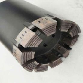BWL NWL HWL PWL Diamond Core Bit με τυποποιημένες πλωτές οδούς για αποτελεσματική γεώτρηση