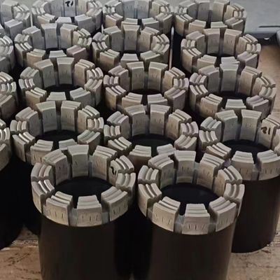 Νικρό τοίχωμα Turbo Diamond Core Bit NTW BTW HTW για ταχεία διείσδυση με μεγαλύτερη ανάκτηση πυρήνα σε σκληρό βράχο