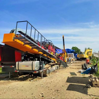 THD-280 Οριζόντια κατευθυνόμενη γεωτρύπανο για έργα χωρίς τάφρους μεγάλης διαμέτρου